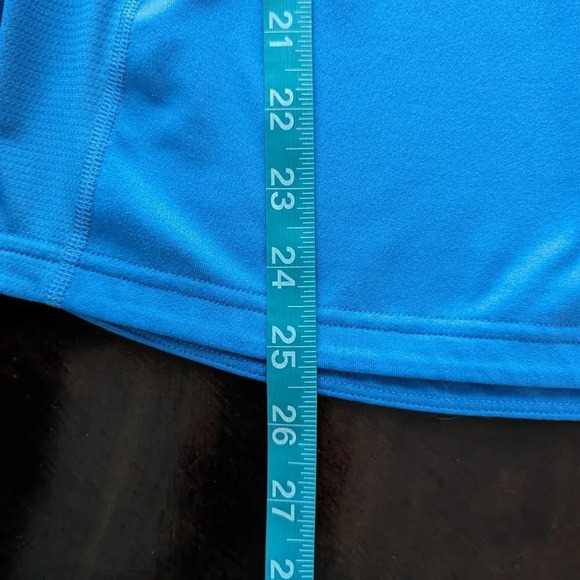 Adidas Women's Ultimate Running Half Zip Blue Size Medium - Picture 12 of 15